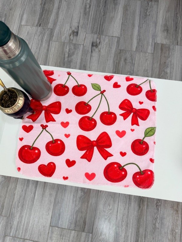 Producto - Repasador / Individual - Cerezas