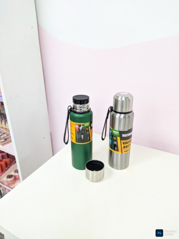 Producto - Botella térmica con tira cuerina 800ml