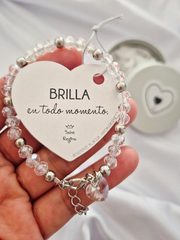 Producto - Pulsera Acero Lucía (Tiza)