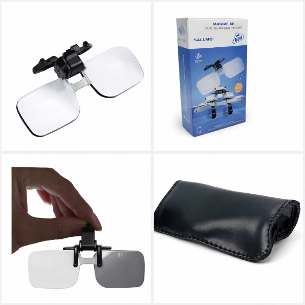 Producto - Lupa Para Sujetar Al Armazon De Anteojos 2x Galileo