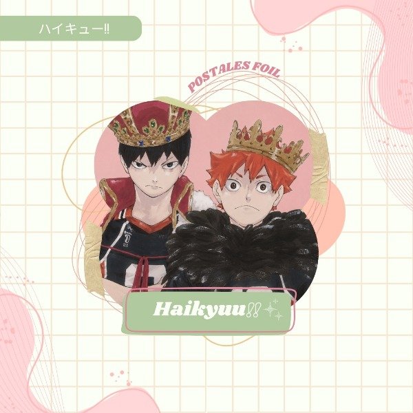 Producto - Haikyuu!! // Postales foil