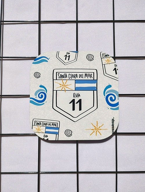 Producto - Posavaso Ruta 11 Santa Clara del Mar