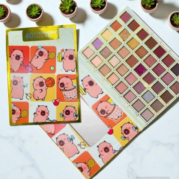 Producto - PALETA DE SOMBRA CAPIBARA X40 COLORES 1