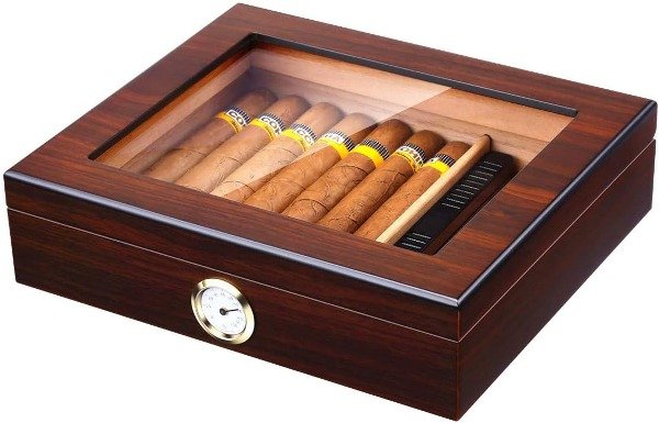 Producto - Humidor Artesanal Cedro Español 20 A 25 Habanos