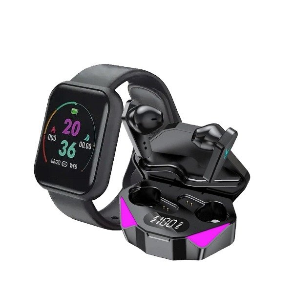 Producto - Combo Auricular X15 y Smartwatch