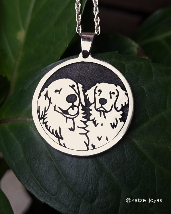 Producto - Dije personalizado de mascota - PREMIUM