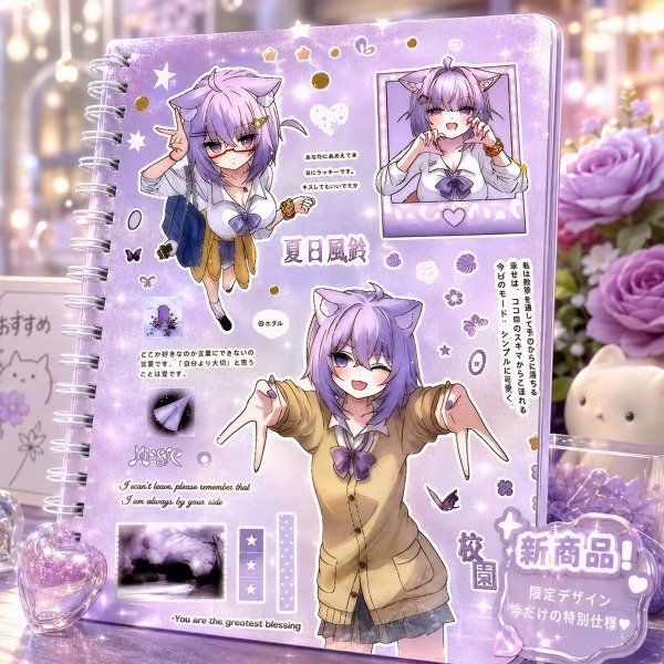 Producto - Libro de Stickers Anime Girls - 1