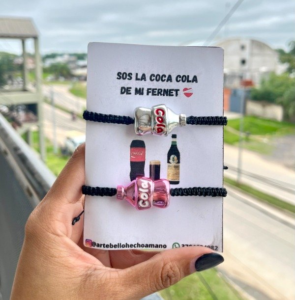 Producto - Dúo de pulseras coca cola