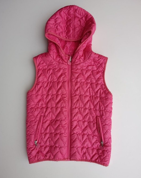 Producto - CHALECO REVERSIBLE ROSA MARCA GRISINO TALLE 7