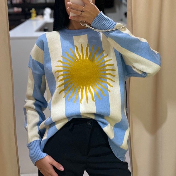 Producto - SWEATTER ARG CELESTE