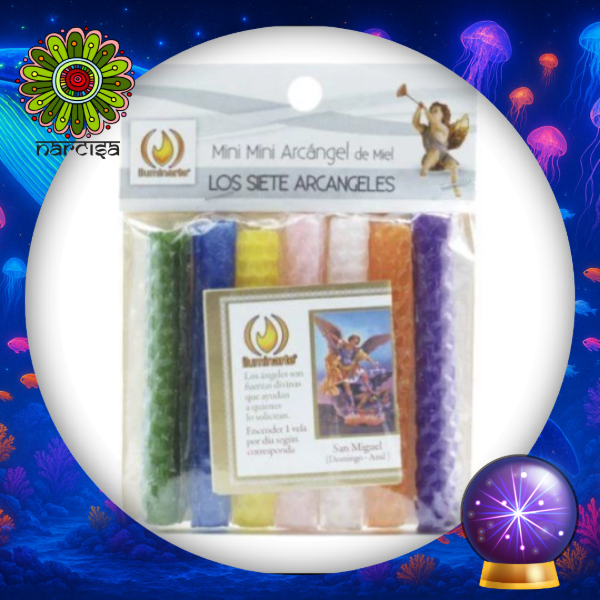 Producto - Vela mini Arcangel de miel