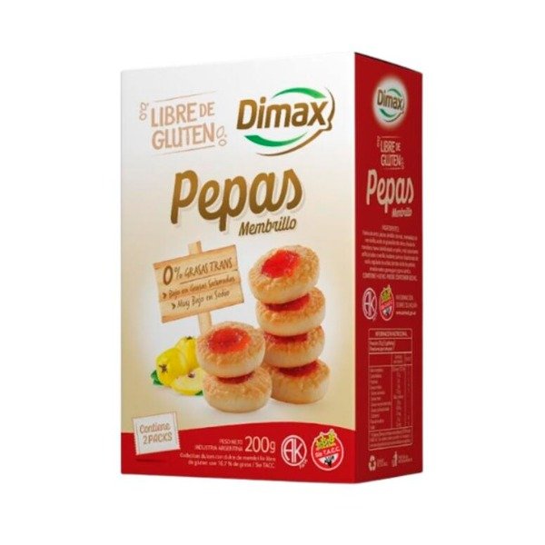 Producto - Pepas Membrillo x 200g DIMAX