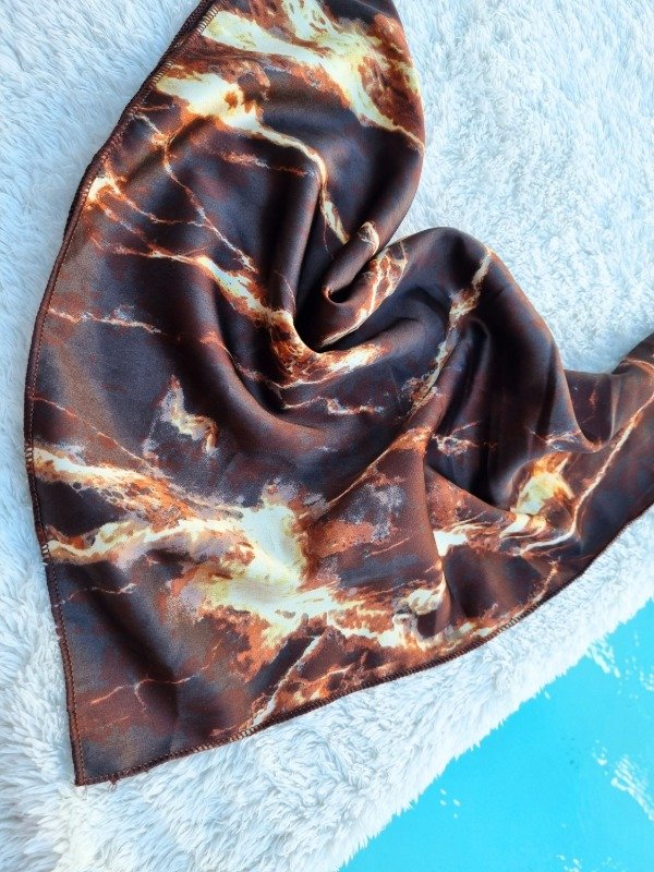 Producto - PAÑUELO MARMOL BROWN