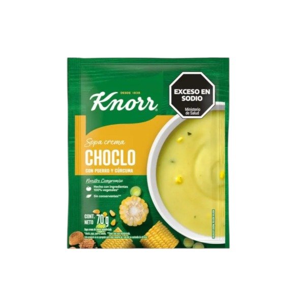 Producto - SOPA CREMA KNORR CHOCLO 10u x 67grs