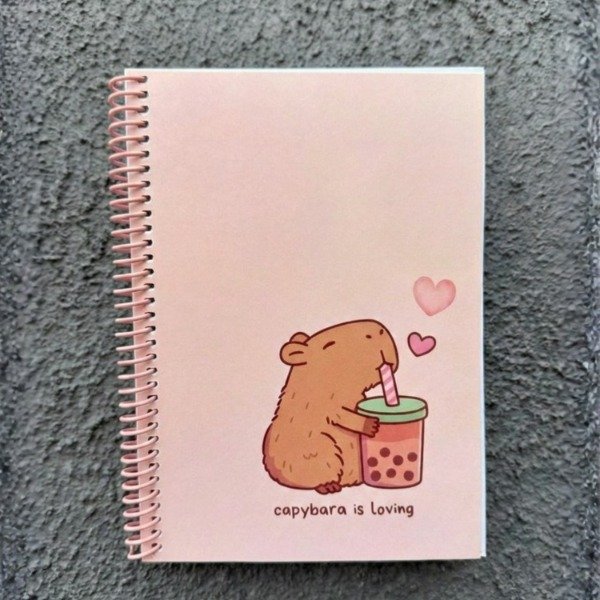 Producto - Cuaderno Capybara Loving A5