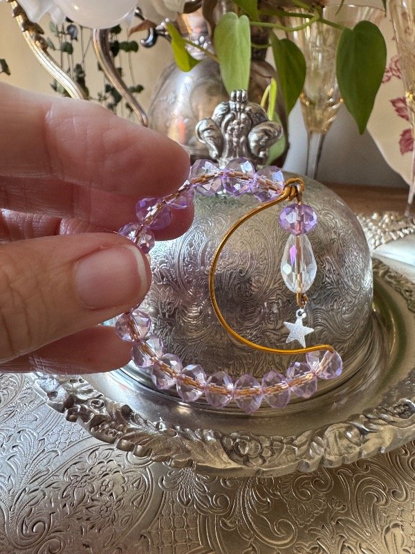 Producto - Atrapasol luna dorada de puro cristal - 1
