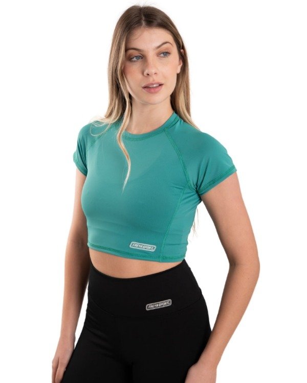 Producto - REMERA SURF MULTIPUNTO AL CUERPO / Esmeralda