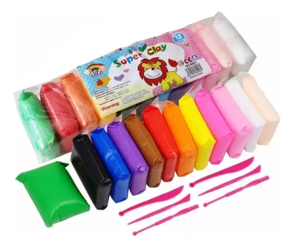 Producto - Masa Foami Fomi Super Moldeable (No se pegan) x12 - 1