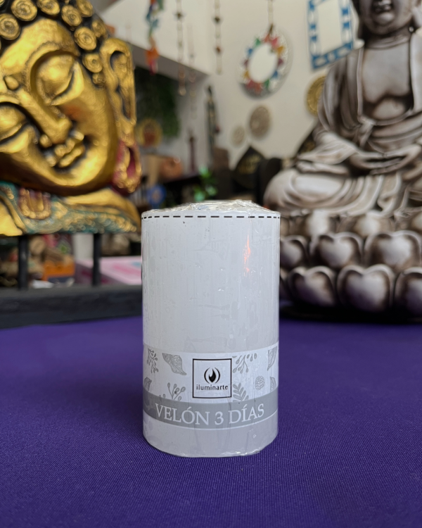 Producto - Velón 3 Días - Color Liso