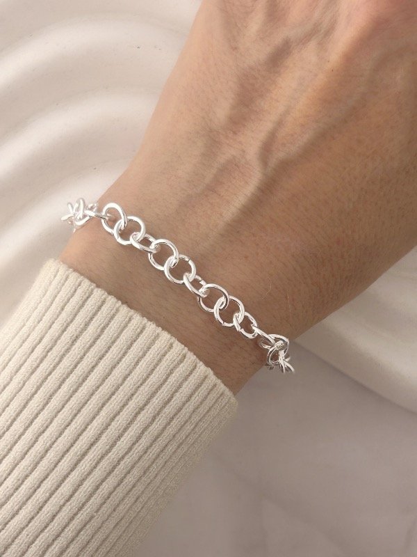 Producto - PULSERA ESLABONES REDONDOS 1850