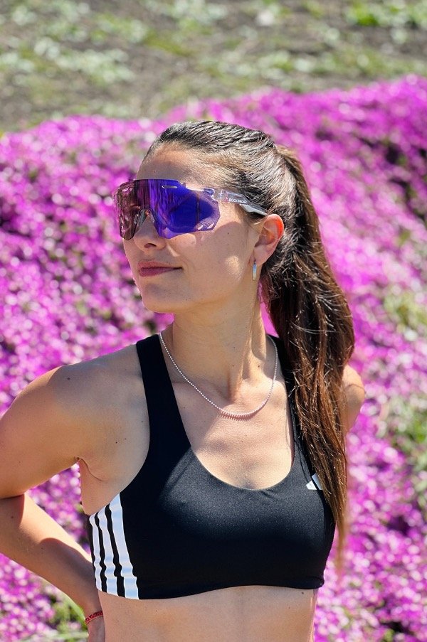 Producto - Lente Fotocromatico Tornasolado Lila marco opaco