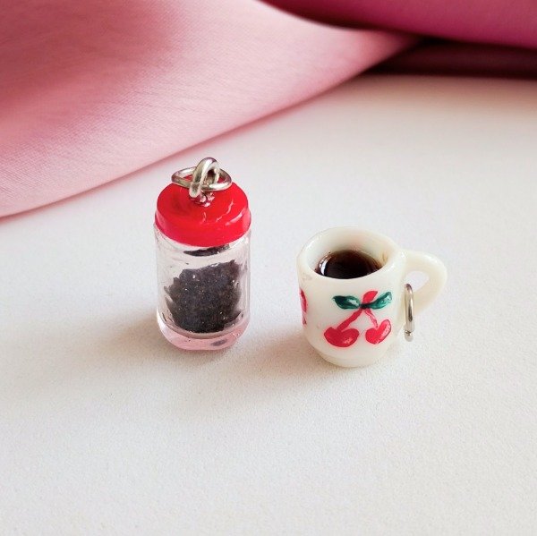 Producto - Cafecito Cherry (Aro Plateado)