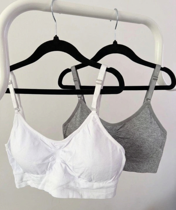 Producto - Top Softy Gris /sin costuras/