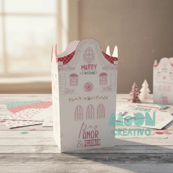 Producto - Calendario tamaño A4 Paris Navidad 15 dias (Formato Digital)