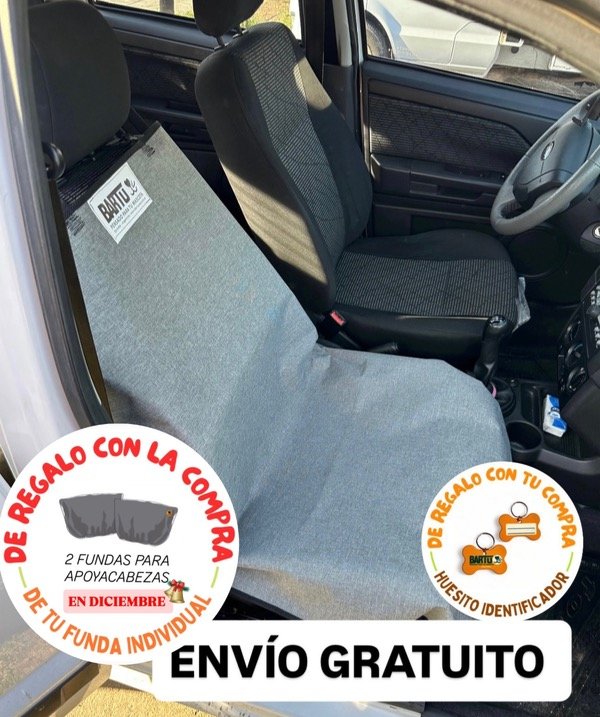 Producto - FUNDA INDIVIDUAL GRIS MELANGE