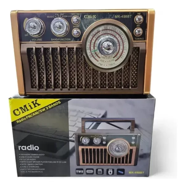 Producto - Radio AM-FM BT cod1023