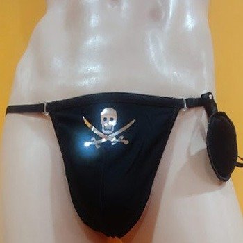 Producto - Tanga y Parche fantasia Pirata para hombres Cod A3-10