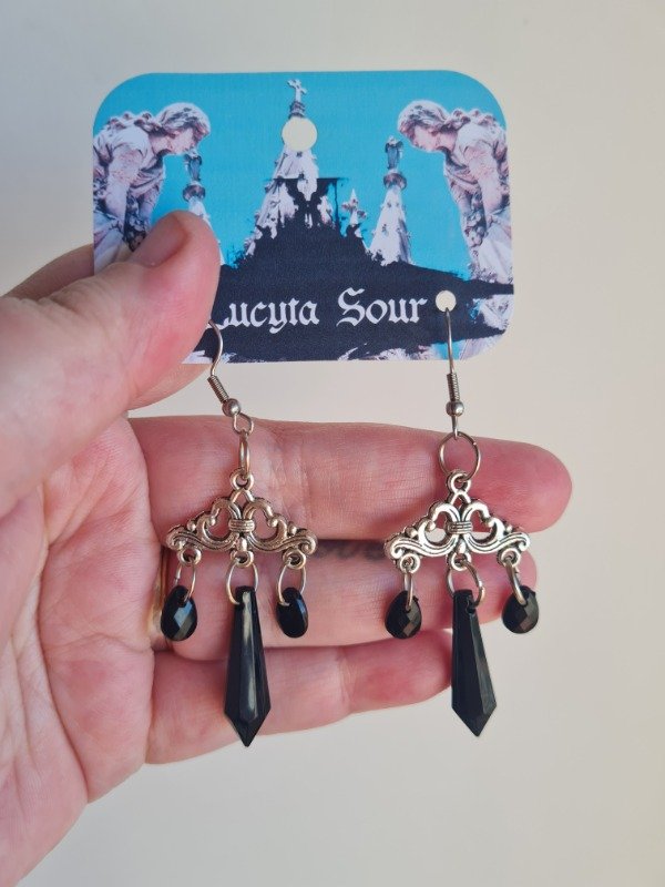 Producto - Aros Gota Negra