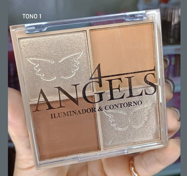 Producto - CONTORNO E ILUMINADOR EN POLVO 4ANGELS - 3