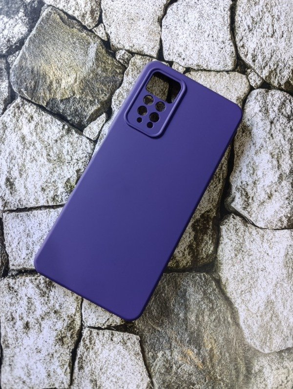 Producto - Funda silicone case Xiaomi Note 12 Pro 4G violeta