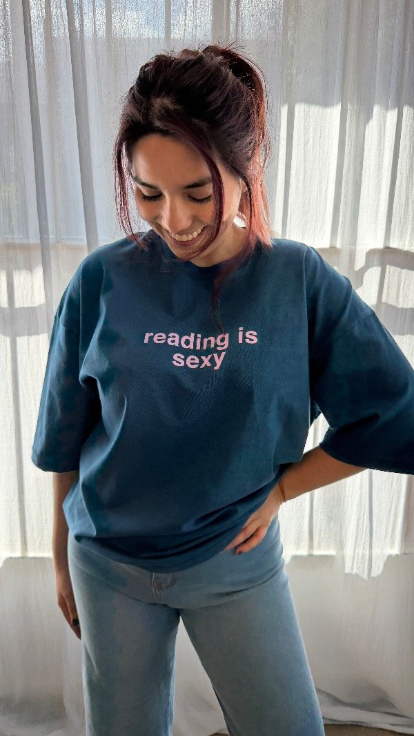 Producto - Remera reading is sexy