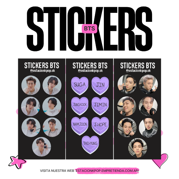 Producto - STICKERS BTS I