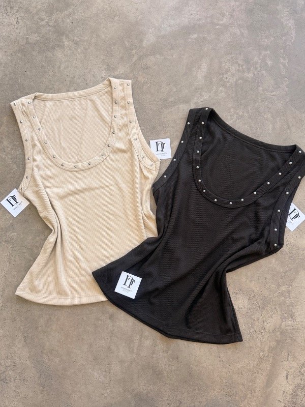 Producto - Musculosa Tachas- 2 colores - 3