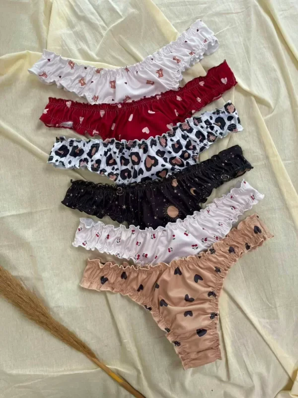 Producto - BOMBACHA LESS FRU FRU ESTAMPADA - ELOISE X3 - 1