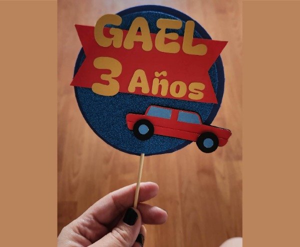 Producto - Cake Topper Personalizado