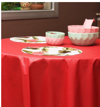 Producto - MANTEL ECOCUERO LISO 140 CM X 180 CM