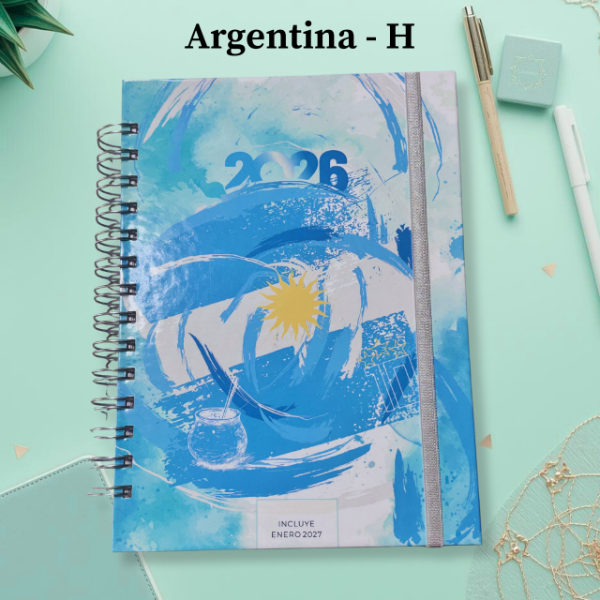 Producto - Agenda 2026 ARGENTINA / Horizontal