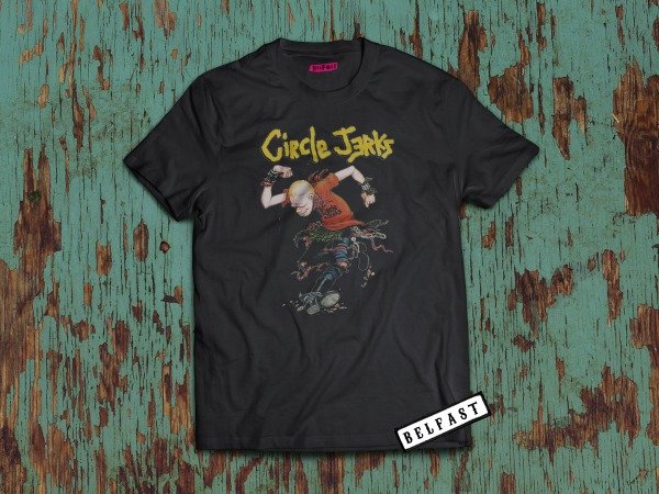REMERA CIRCLE JERKS CLASSIC LOGO