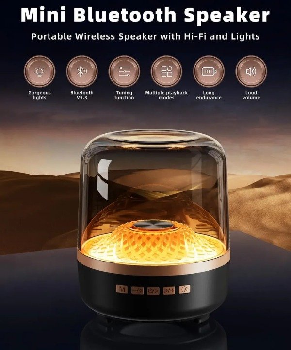 Producto - PL428 PARLANTE SUPER COLORS CRISTAL INTERCONEXION
