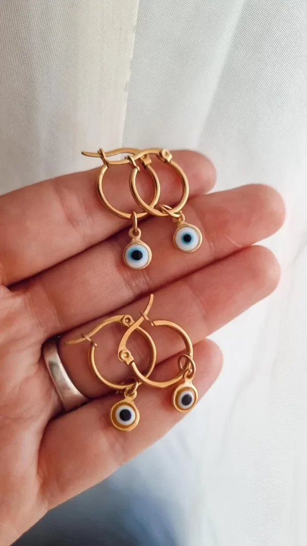 Producto - Aros ojitos turcos Ad