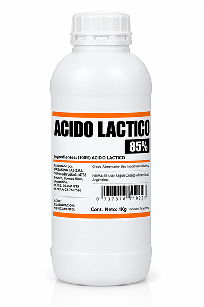Producto - Acido Lactico 85 - Botella 1Kg