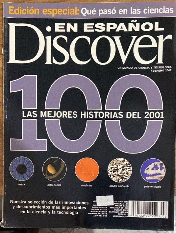 Producto - REVISTA DISCOVER VOL.6 NO.2 FEBRERO 2002