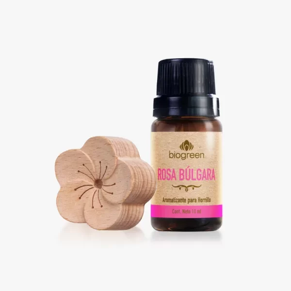 Producto - Difusor FLOR para automóvil ROSA BÚLGARA
