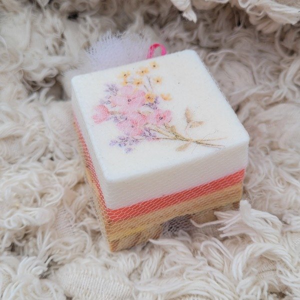Producto - JABON CUADRADO ROSA DECO