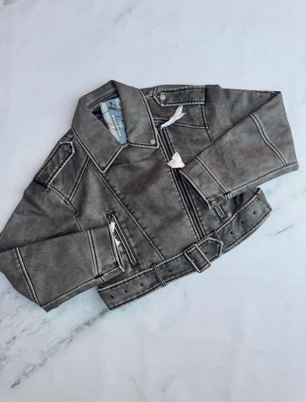Producto - Campera Biker Gris
