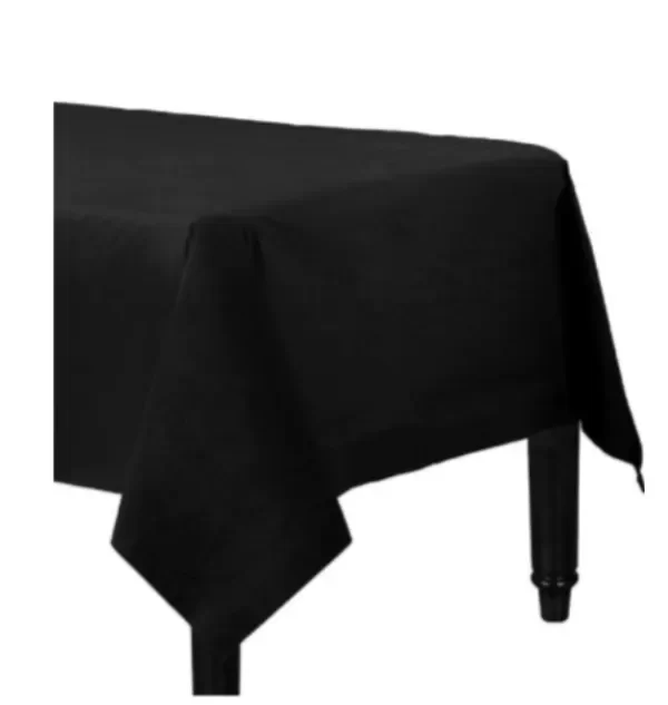 Producto - Mantel friselina 1,80x1,20cm color negro